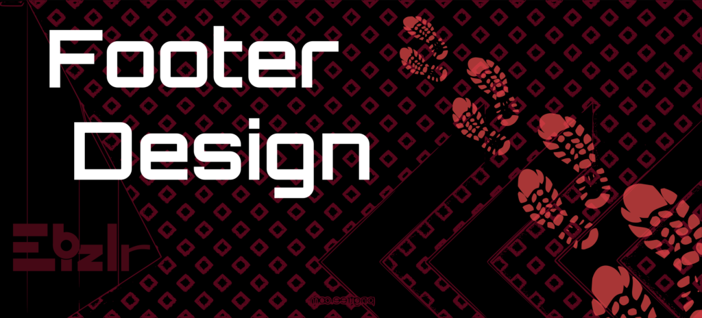 Blog Footer Design