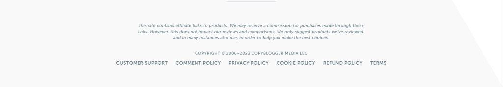 footer example 56