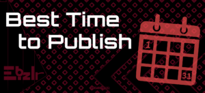 Best time to publish a blog post